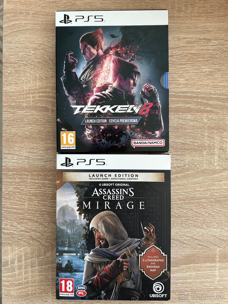 Tekken 8, Assassin’s creed: Mirage