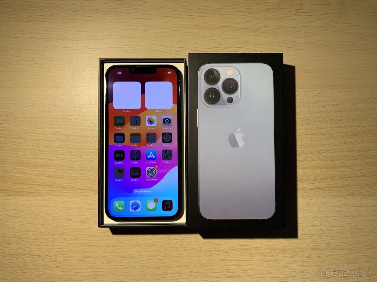 iPhone 13 Pro 128GB - Modrý - Doprava zadarmo