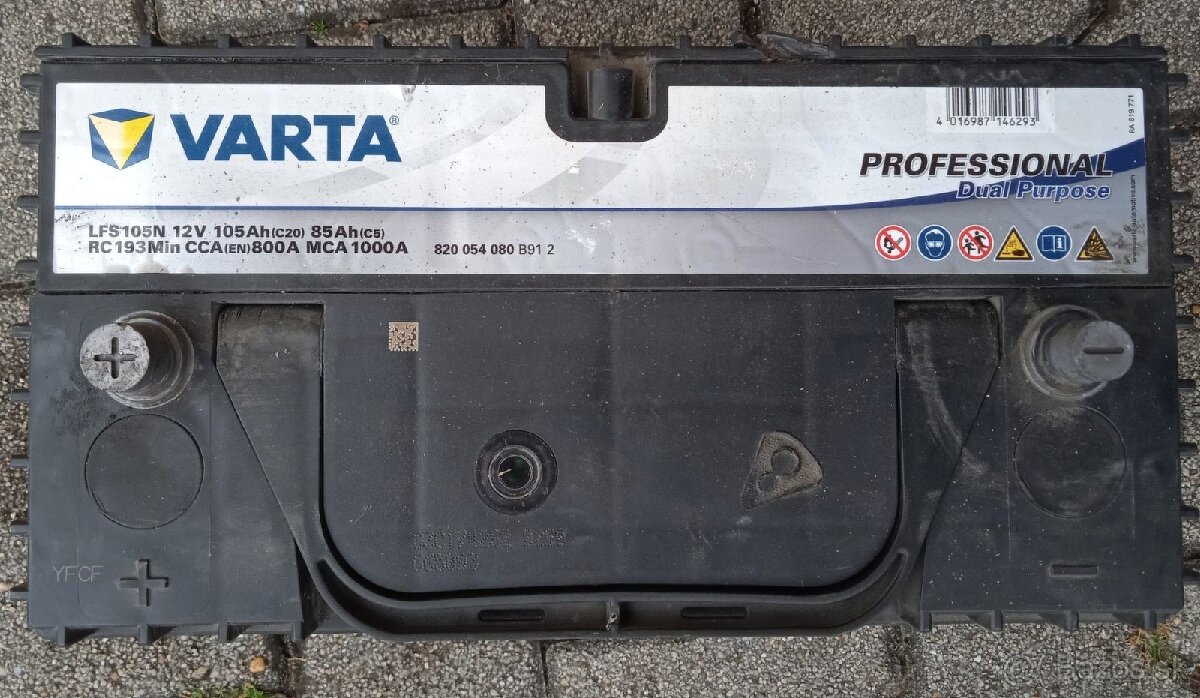 Autobateria VARTA 105 ah