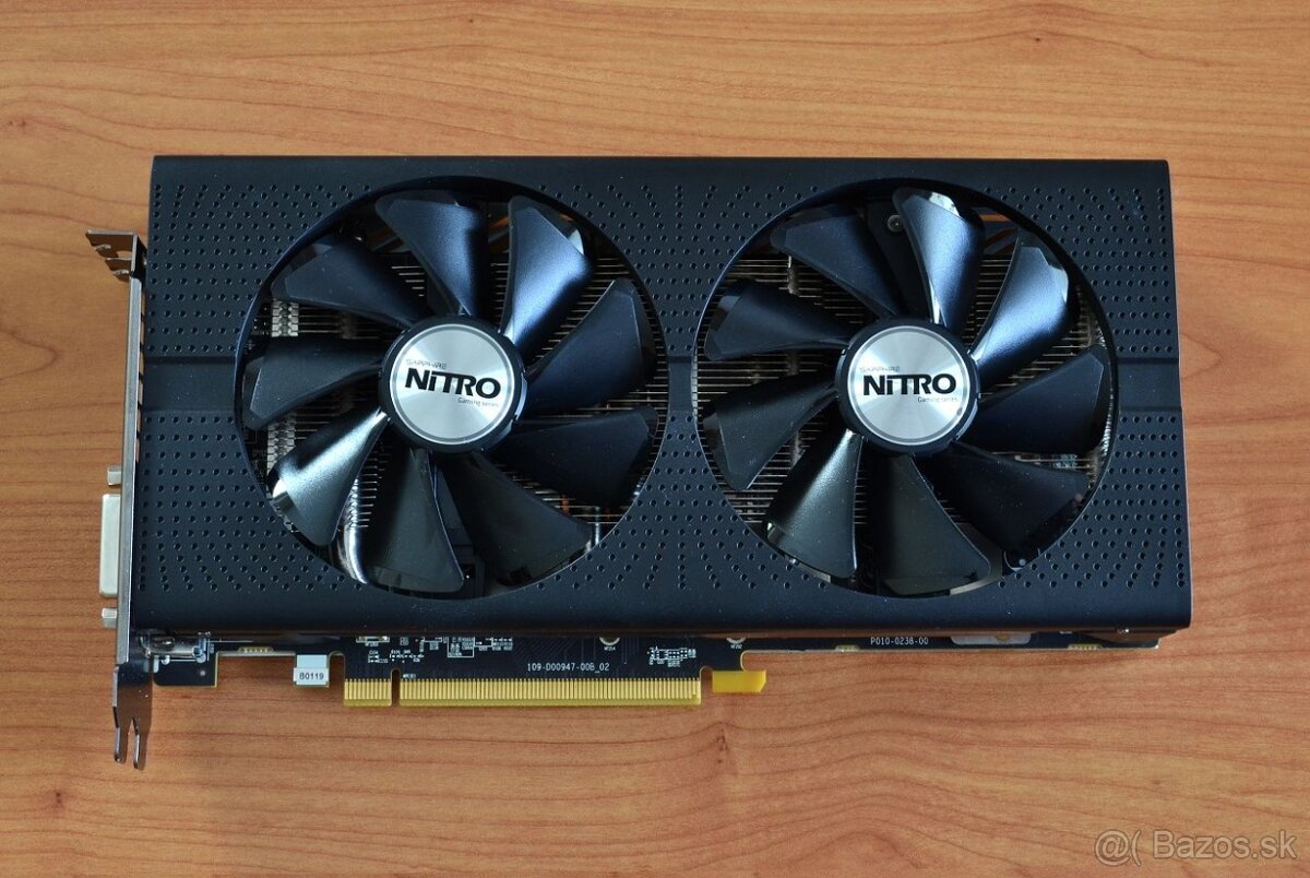 Predám grafiku SAPPHIRE Nitro RX470 8GB GDDR5