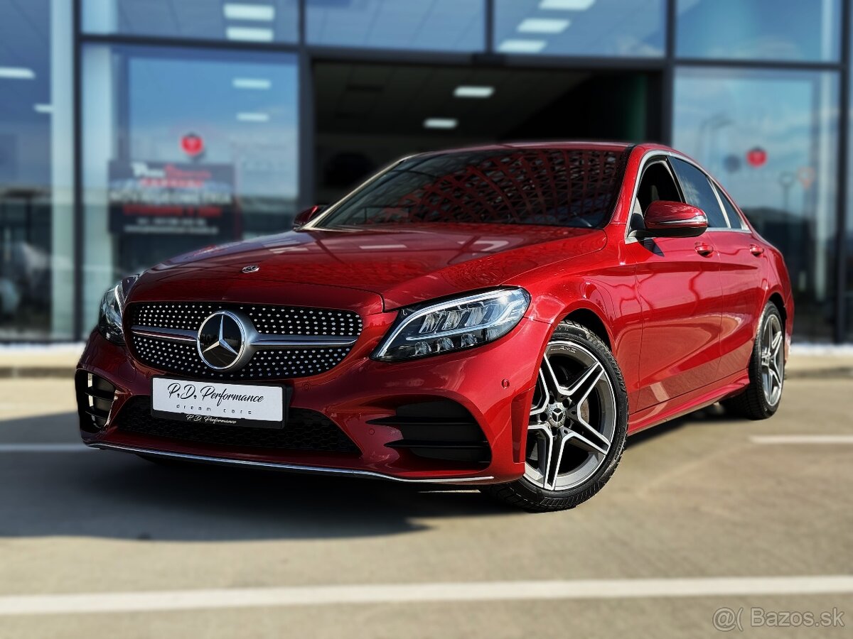 Mercedes-Benz C 200d AMG Line / Hyacinth Red by Designo