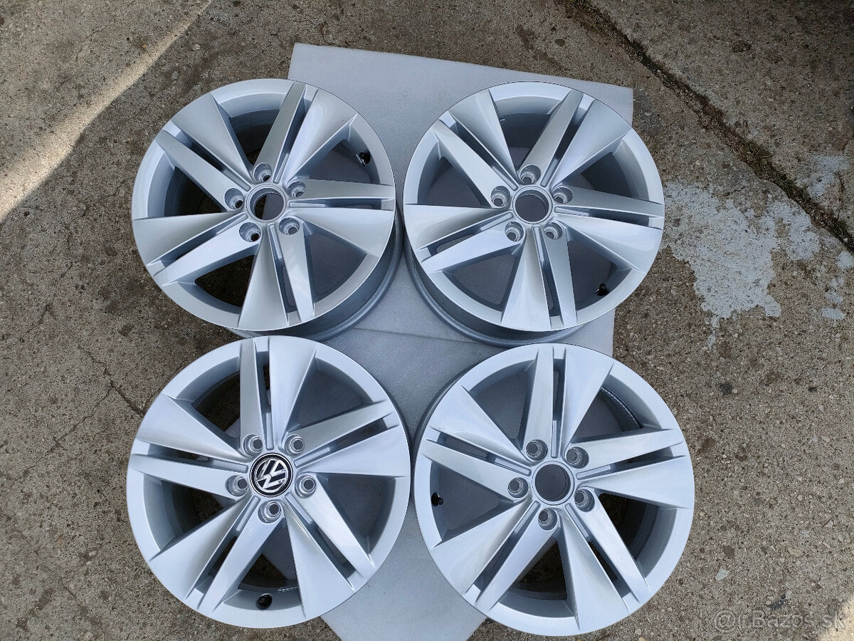 Originál alu disky VW Golf VIII, Škoda 16" 7Jx16 5x112, ET48