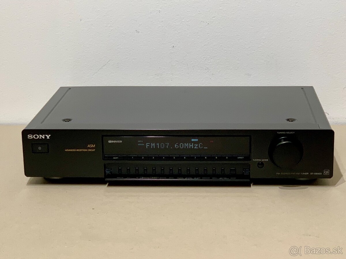 SONY ST-SB920 QS …. FM/AM Stereo Tuner