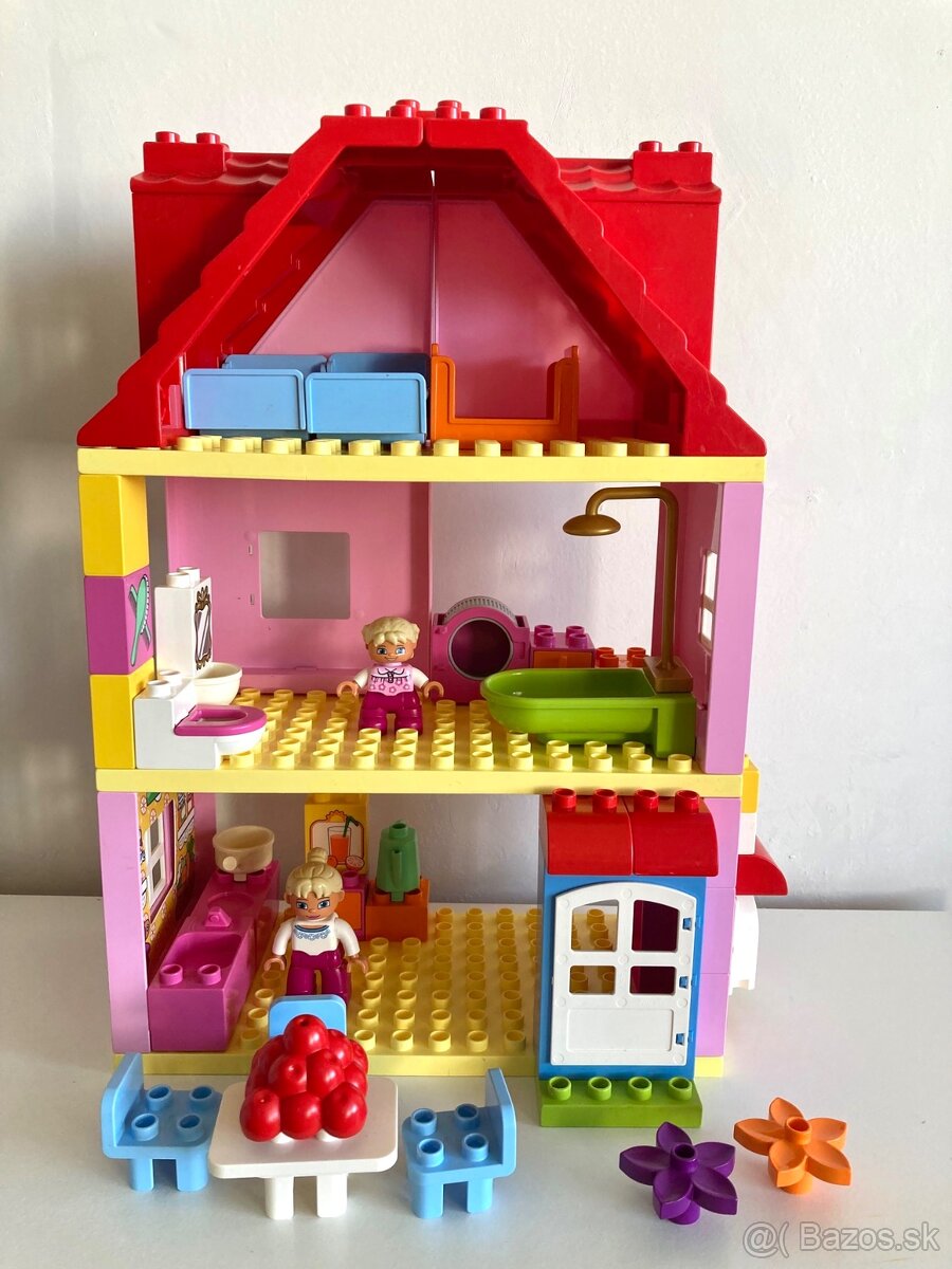 Lego duplo rôzne + domček