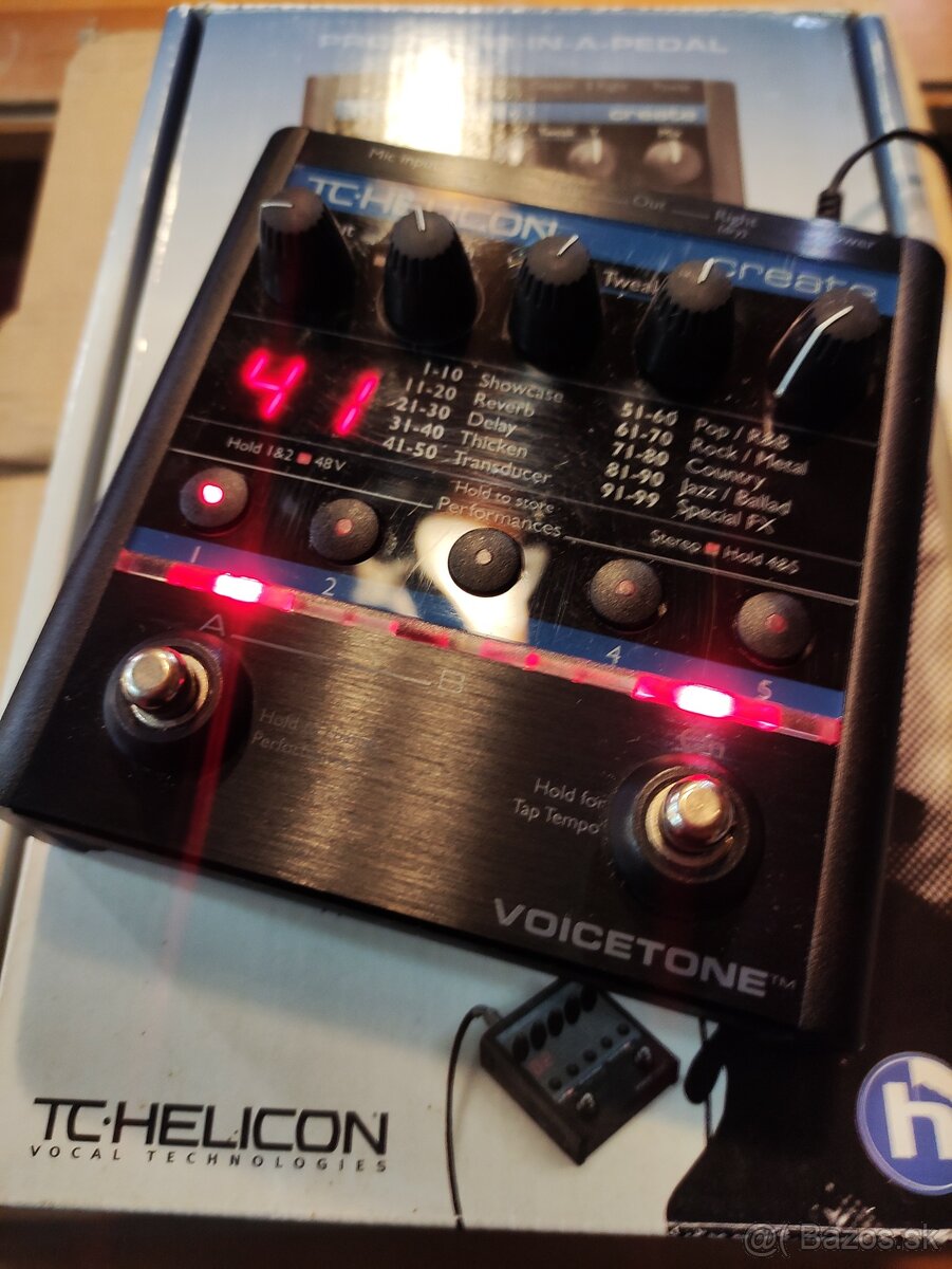 TC Electronic VOICETONE CREATE hlasový procesor