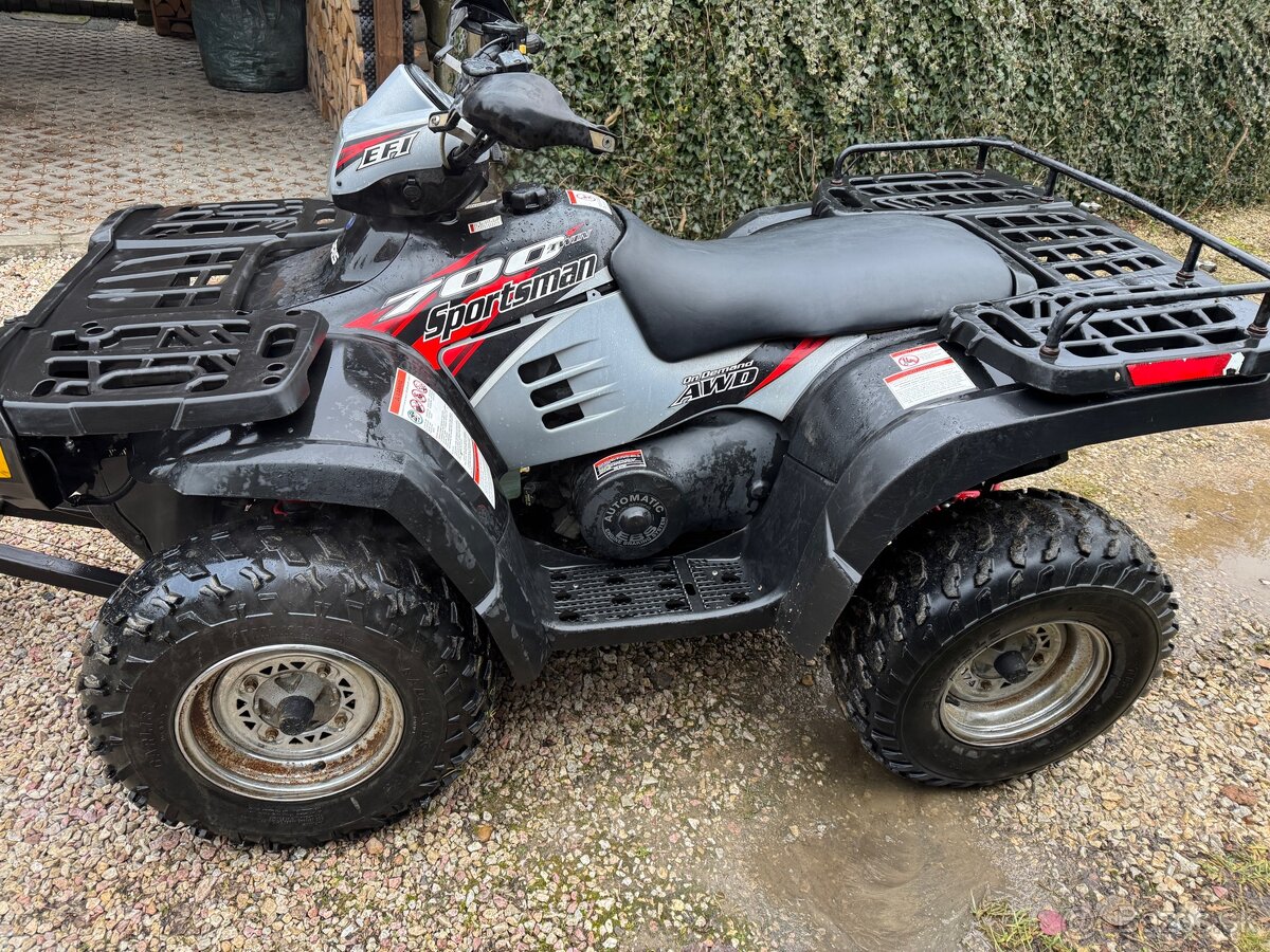 Predám štvorkolku POLARIS SPORTSMAN TVIN 700 Efi