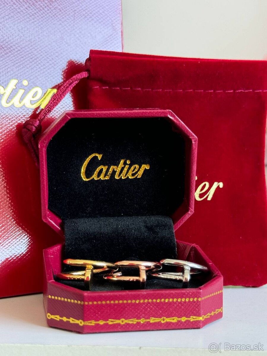 Cartier klinec prsteň