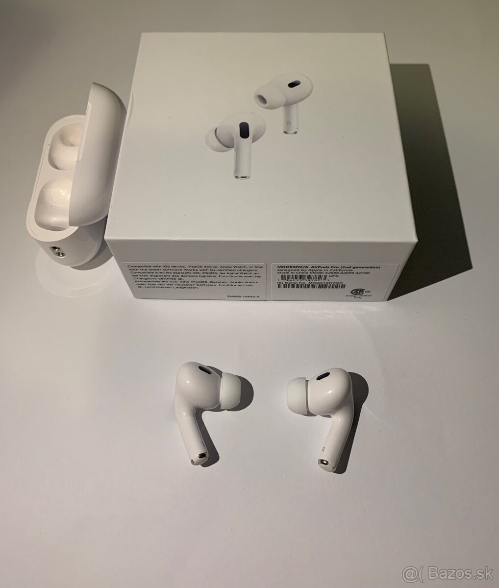 Biele air pods pro