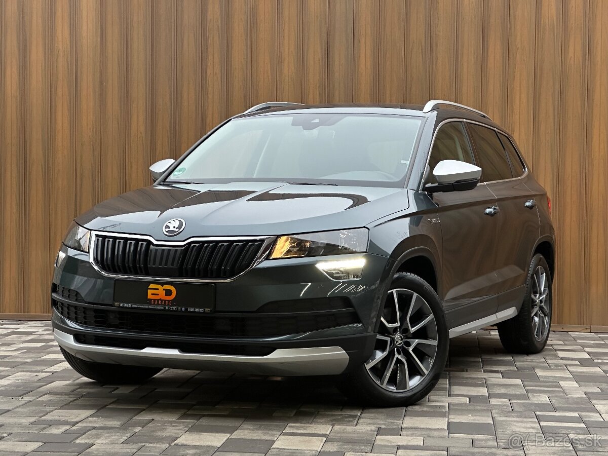 Škoda Karoq Scout 4x4 2.0tdi 110kw 2019 Manuál Odpočet DPH