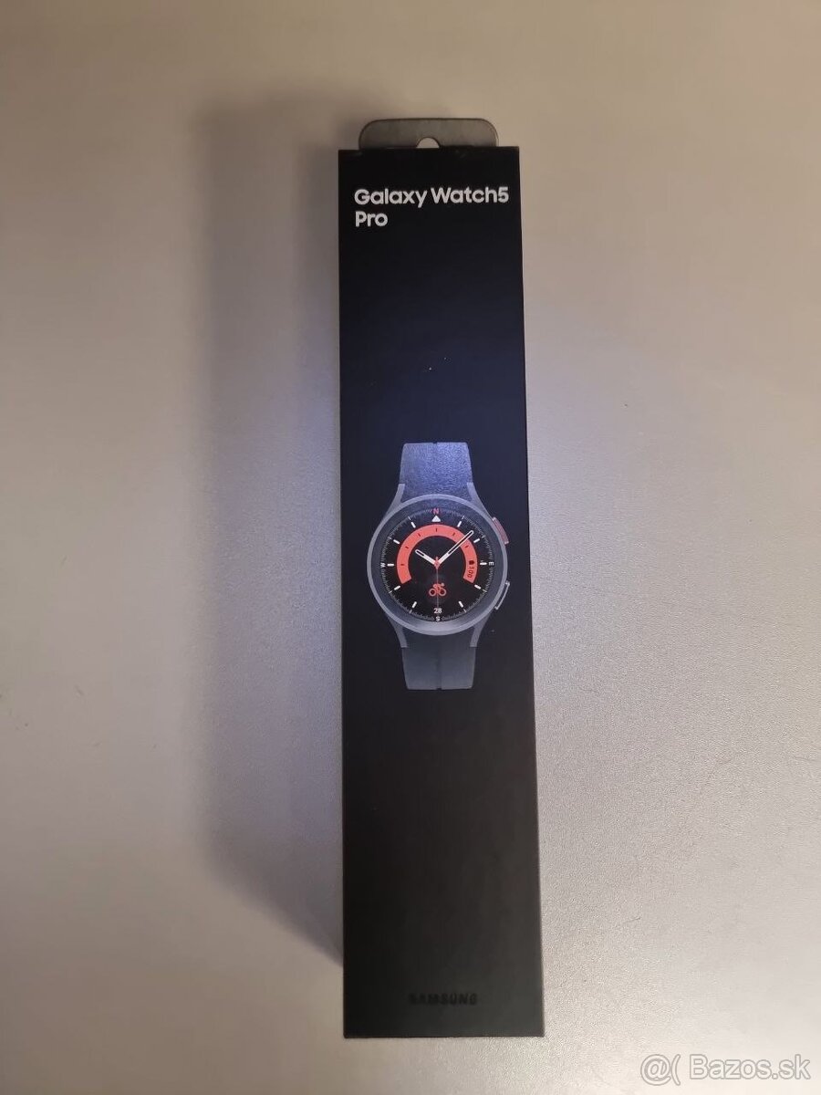 Samsung Galaxy Watch 5 Pro 45 mm, čierne