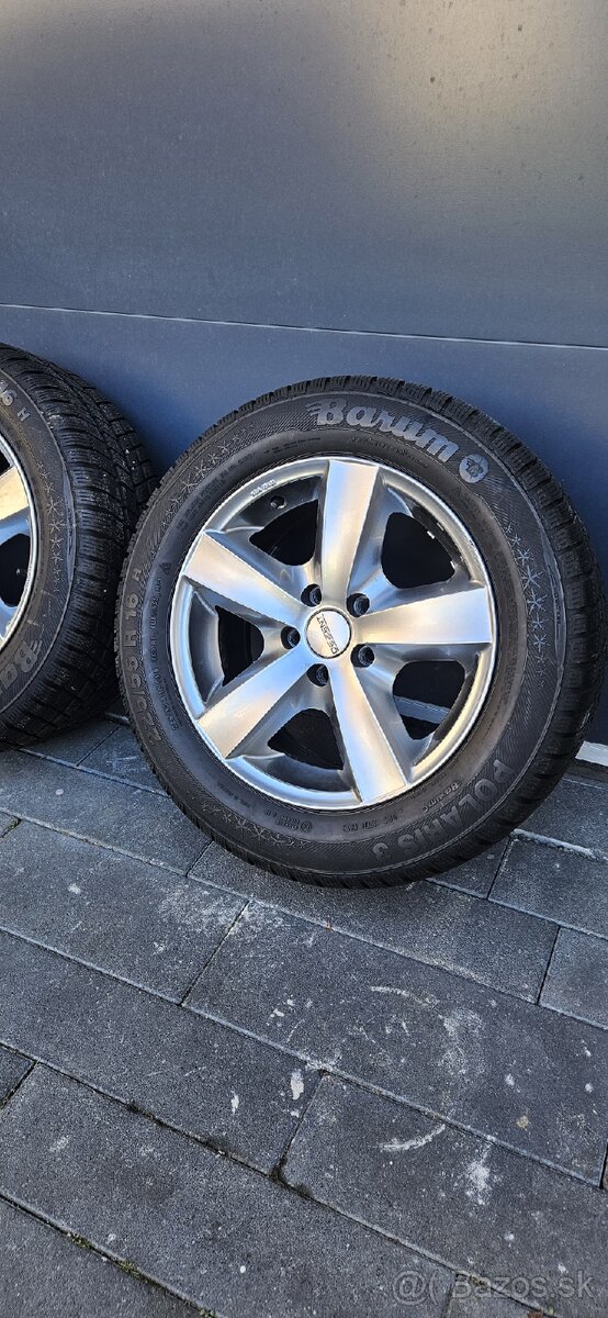 Zimna sada kolies 225/55 R16 5x110 Opel