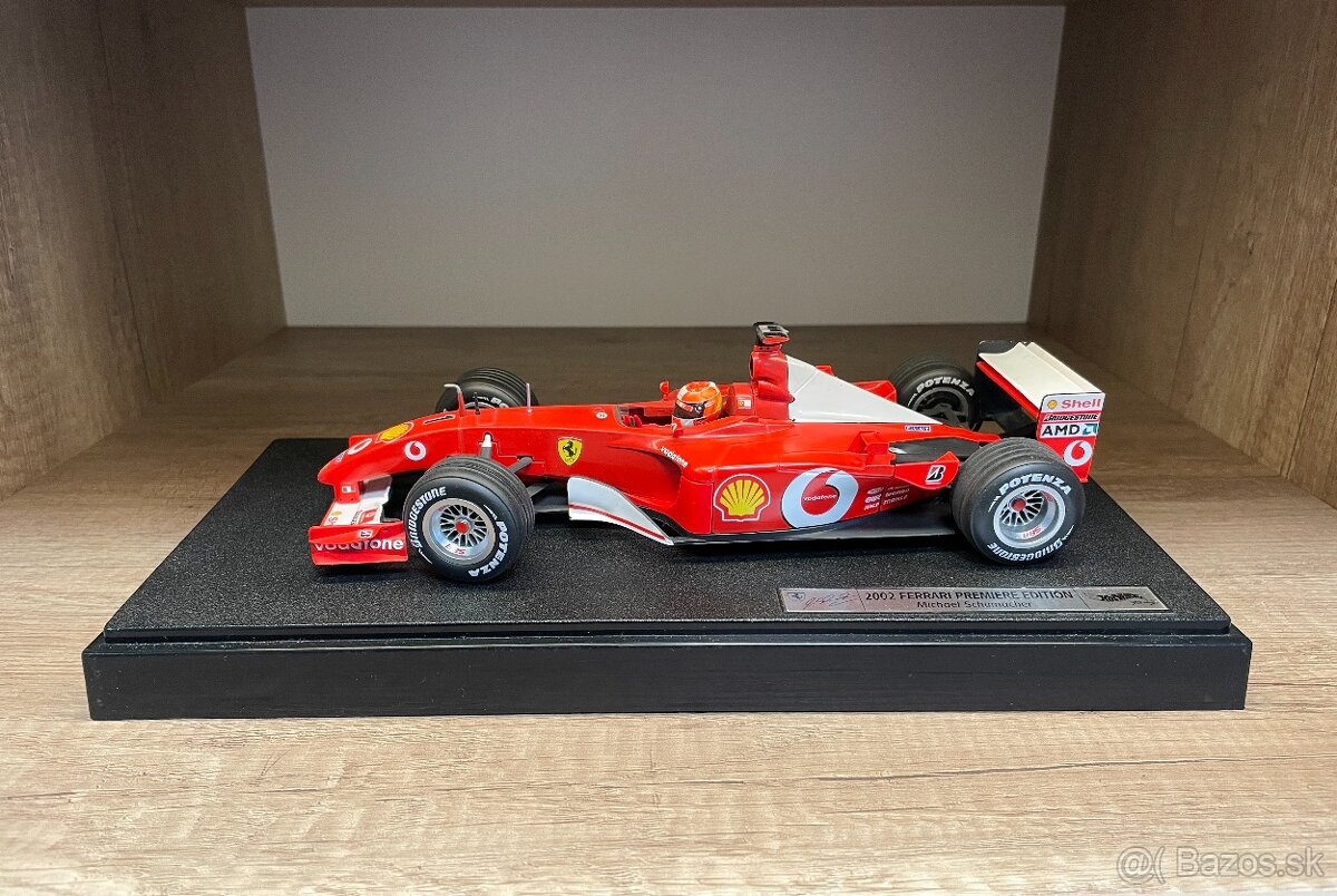 1:18 Ferrari F2002 Michael Schumacher (Hot Wheels)