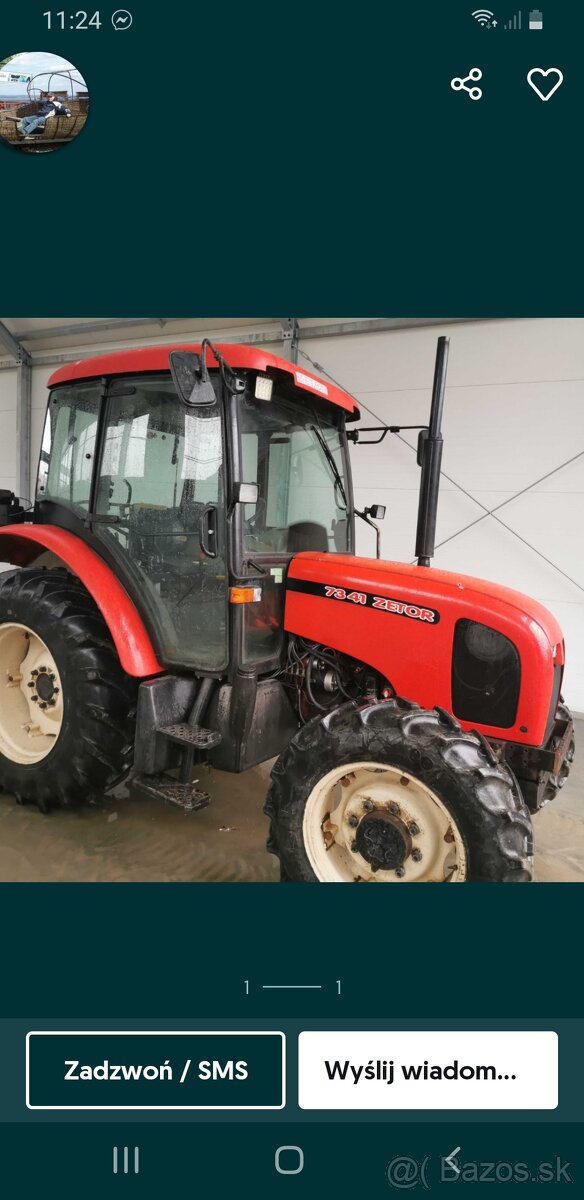 Predam napravu na zetor 7341 carraro