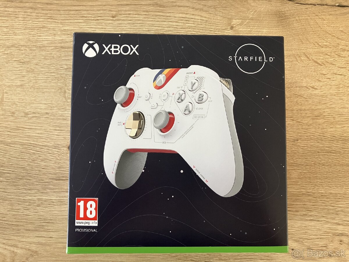 Xbox ovládač Starfield limitovaná edícia