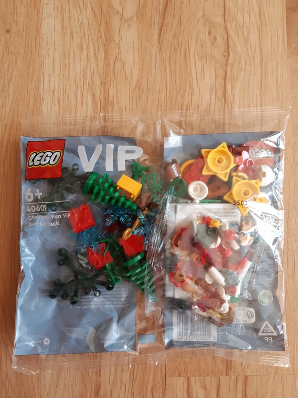 Predám Lego VIP 40609 Vianočná zábava - doplnky