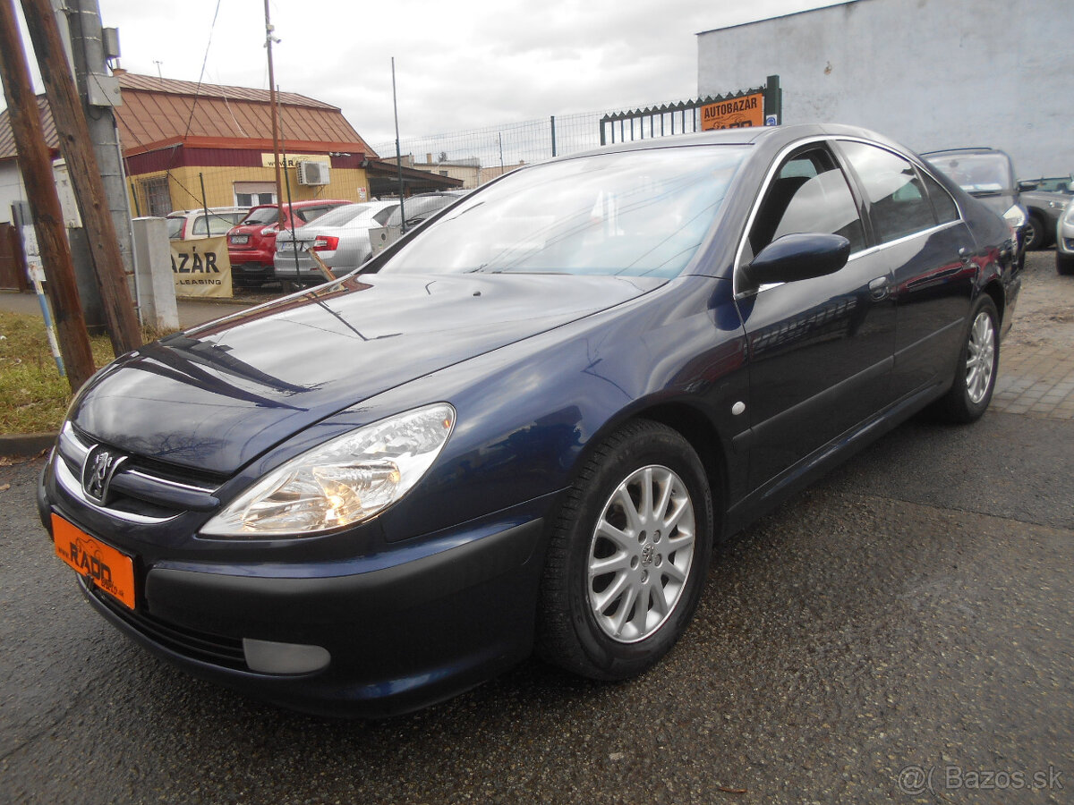 Peugeot 607 2.2 HDi Diamant AUTOMAT - AJ NA SPLÁTKY