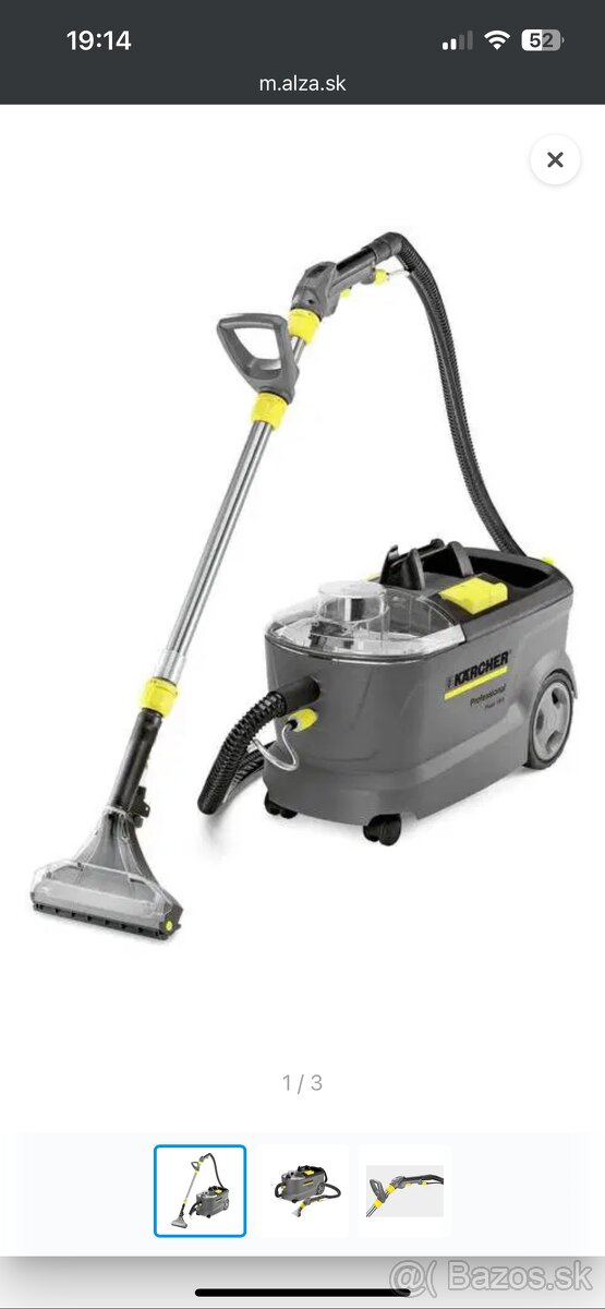 Tepovanie karcher puzzi 10.1 nový Chrenova