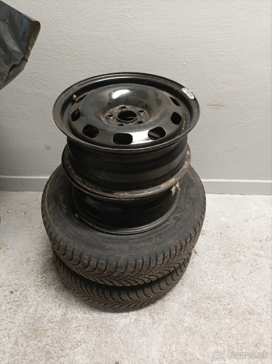 5x100 R15 195/65 zimné pneu