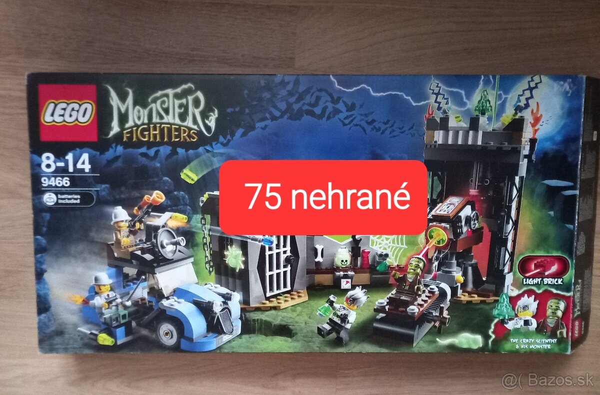 Lego nehrané  s krabicou a návodom