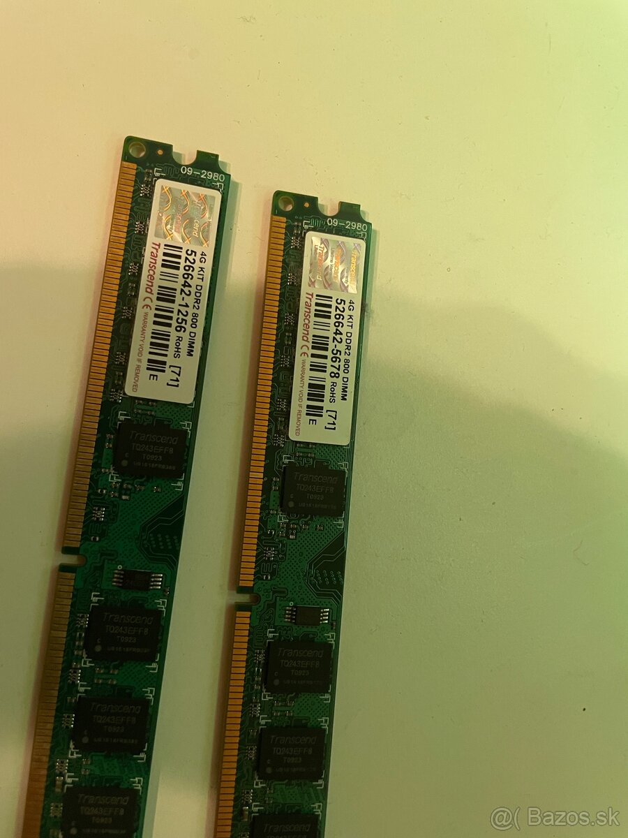 2x2gb ddr2 4gb ddr2