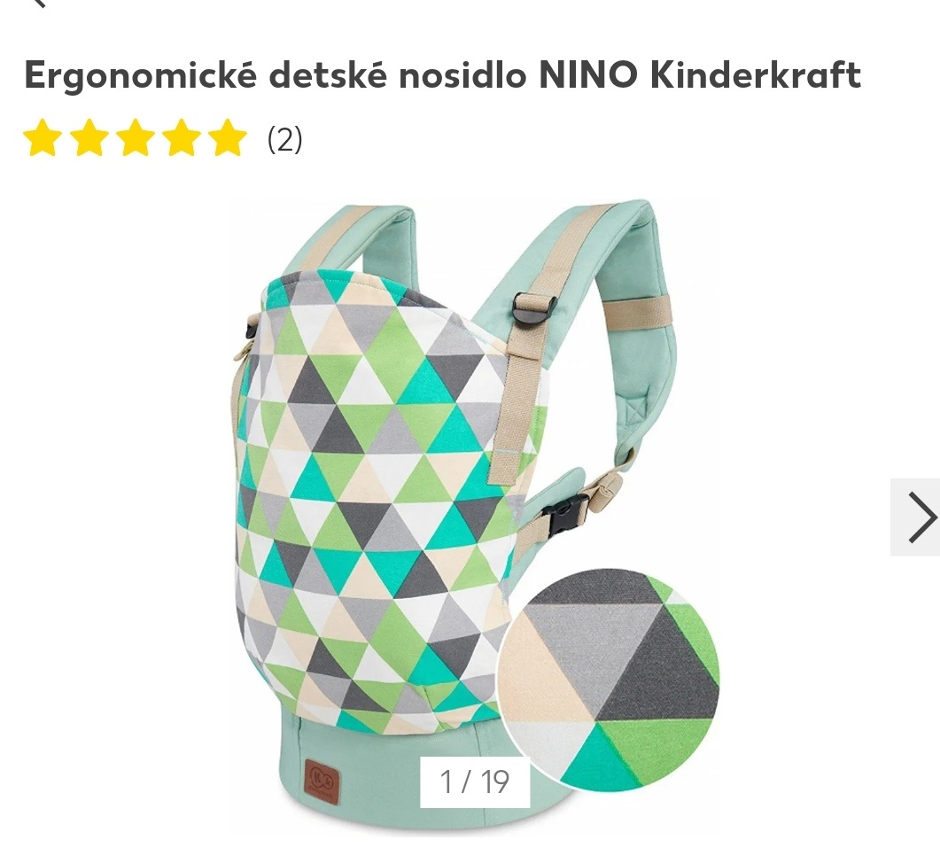 Ergonomický nosic