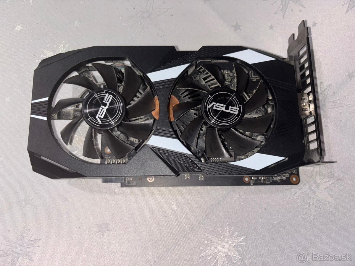 Predám grafickú kartu Asus dual GTX 1660Ti - 6GB