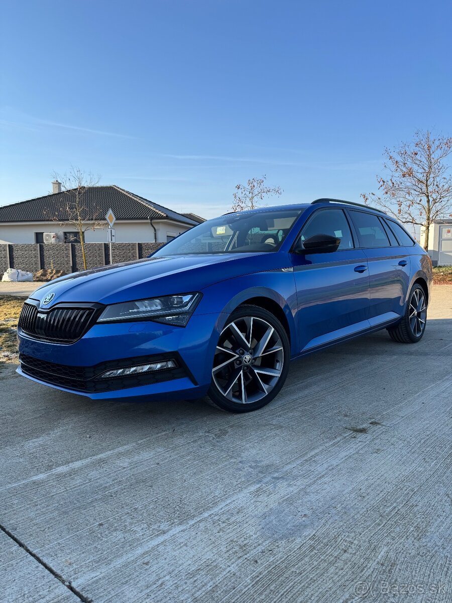 Škoda Superb Combi Sportline 140kw 2020 Ťažné/Pano/Matrix/