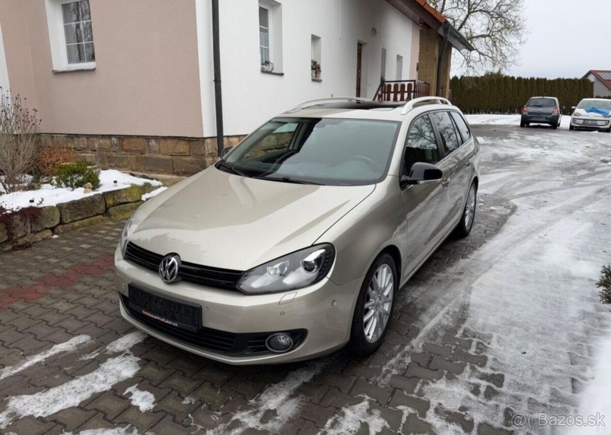 Volkswagen Golf 1,4TSi Webasto serviska Panora benzín