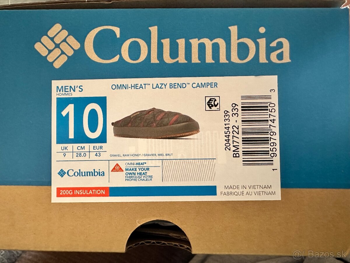 Columbia omni heat lazy na predaj