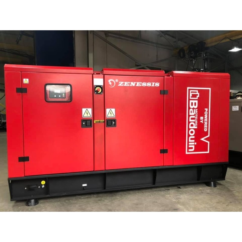 Diesel generator ZENESSIS - ESE 90 TBI diesel BAUDOUIN 72 kW