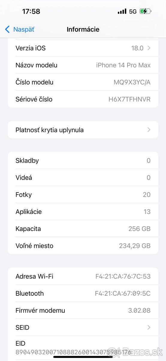 Iphone 14 Pro Max 256 GB