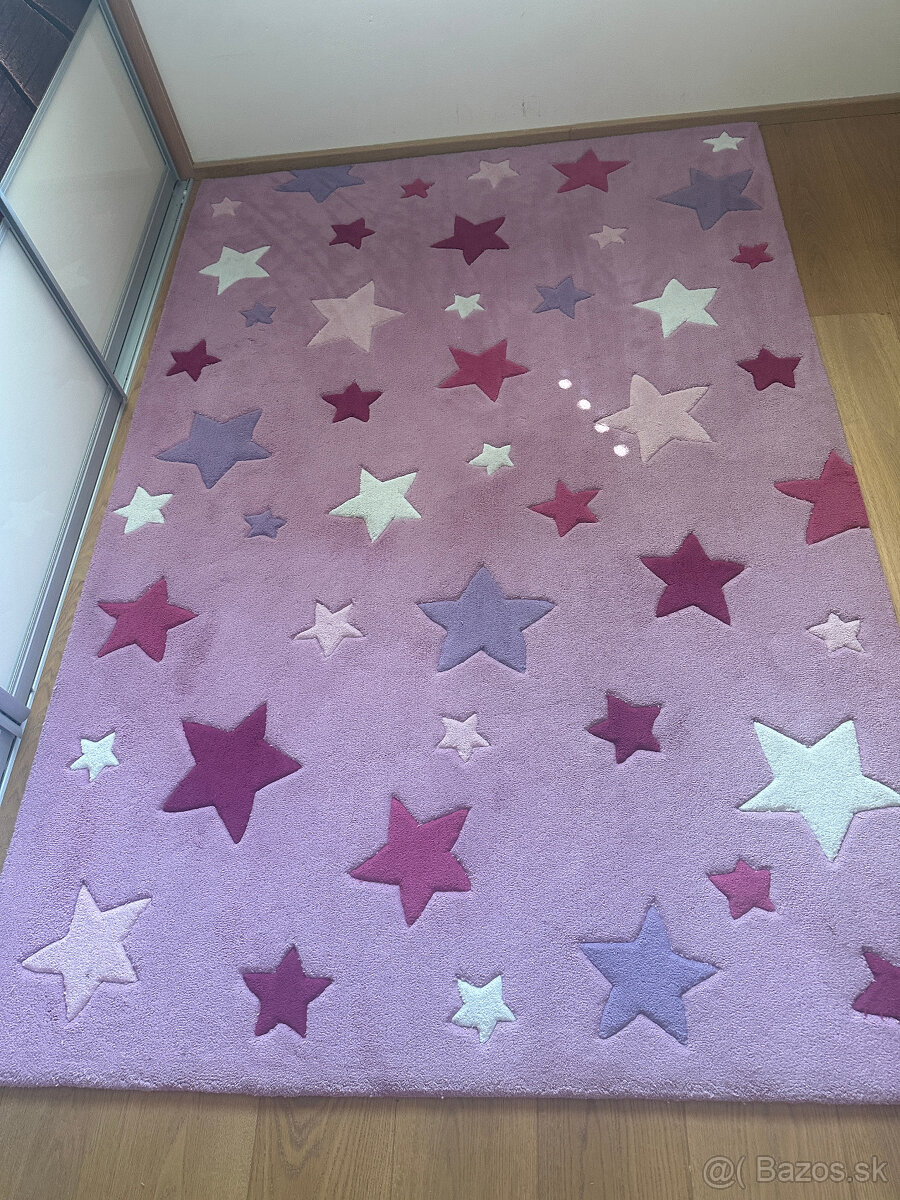 Detský koberec Smart Kids Simple Stars 150 x 220 cm