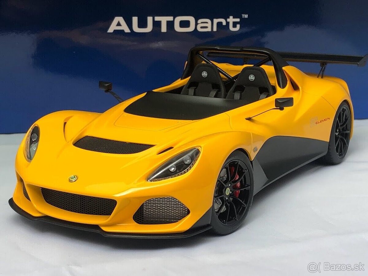 Lotus 3 Eleven Roadster Yellow AUTOart 1:18