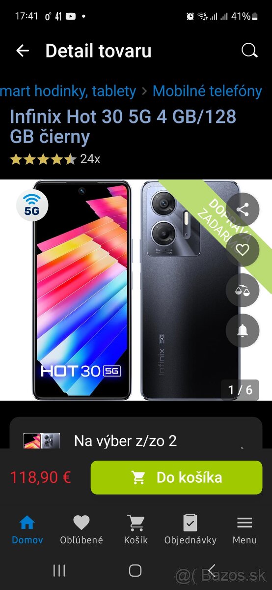 Android INFINIX HOT 30 8G/128G