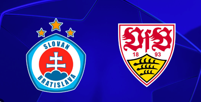 Slovan Bratislava vs Stuttgart - Liga Majstrov