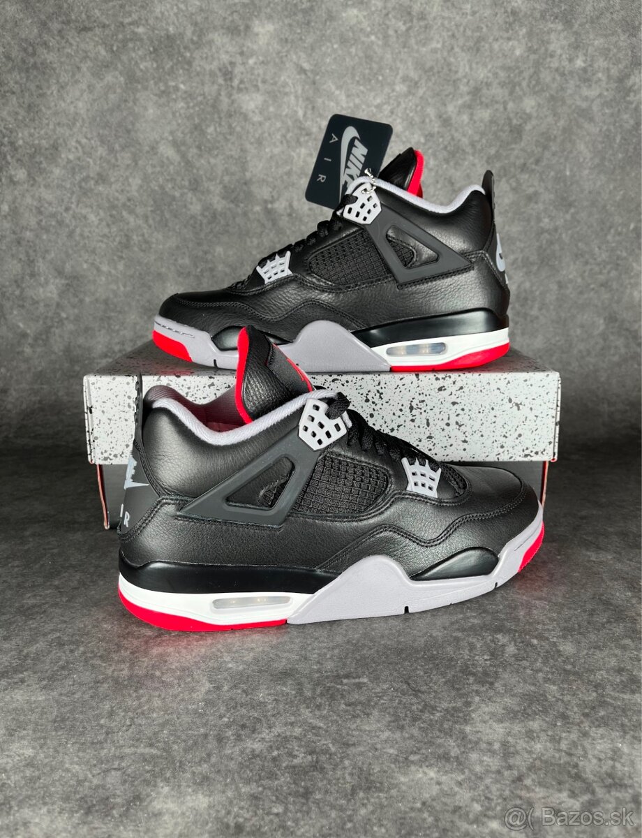 Jordan 4 Bred Reimagined