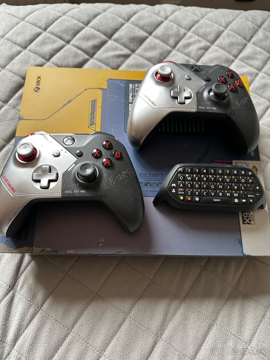 Xbox one x 1t cyberpuk edice