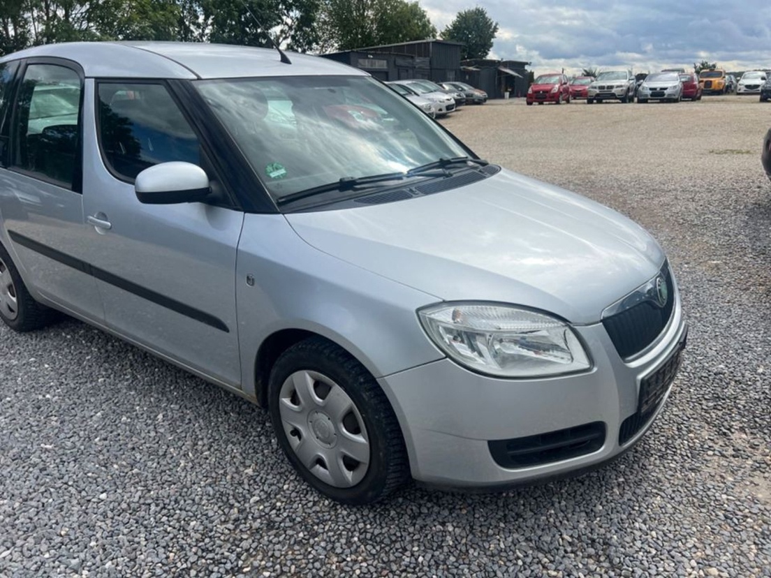 Škoda Roomster 1.4 16V MPI LPG stříbrný