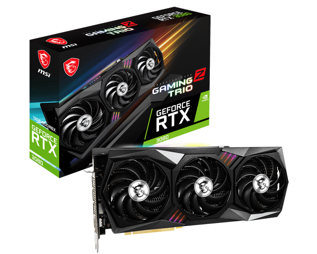 PREDÁM MSI GeForce RTX 3080 GAMING Z TRIO 12G