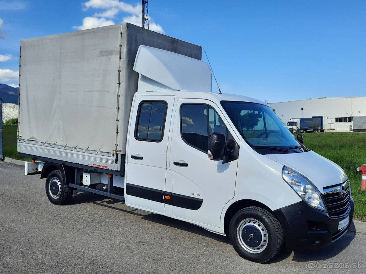 Opel Movano Valník DK 2.3 CDTi (125k) DPF 2-kabína