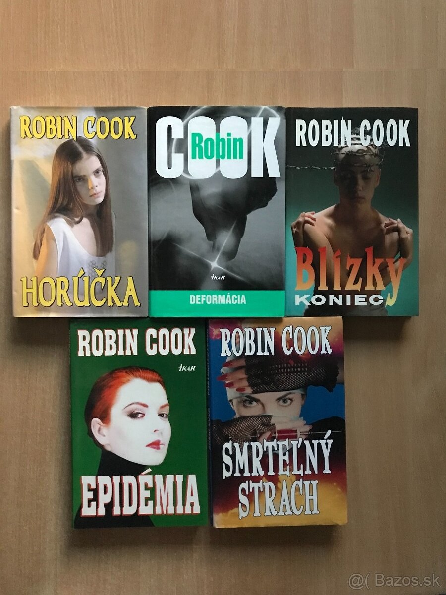 Steelova, Cook, Grisham - 1 €/kus