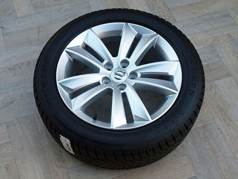 17" 5x108 ALU KOLA VOLVO V60 S60 – ZIMNÍ – 99%