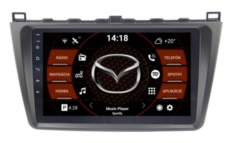 Mazda6 2007-2013 dotyková navigácia android wifi