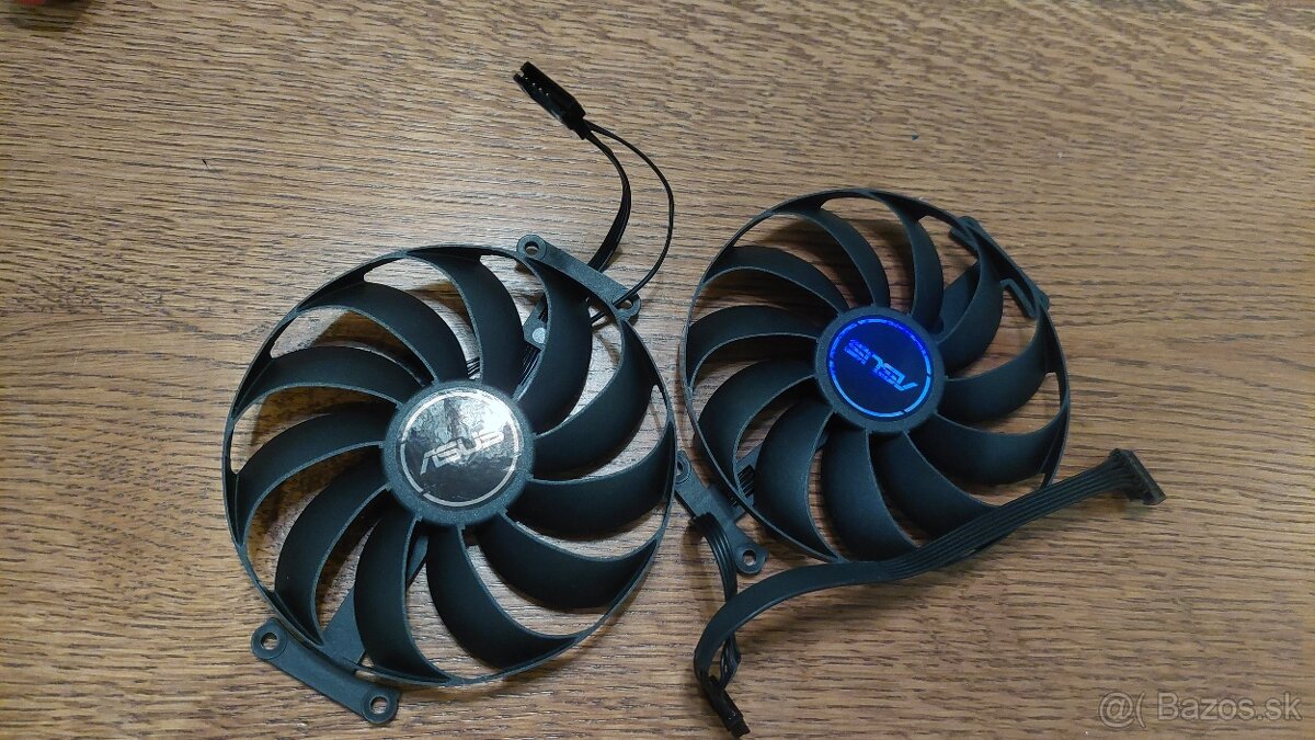 ASUS RTX3060 Velntilatory SET (2 kusy spolu) nove nepouzite