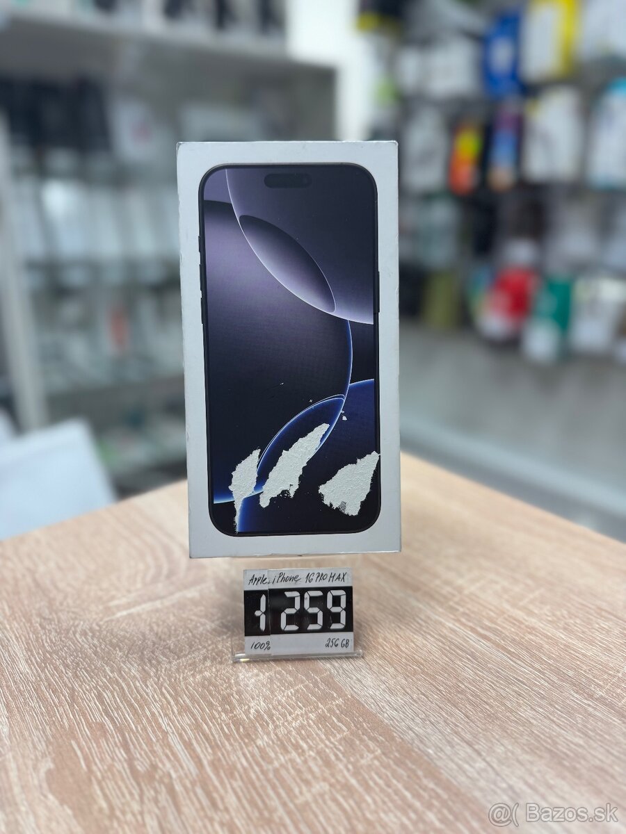 Apple iPhone 16 Pro Max 256gb (iba rozbalený)