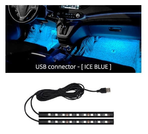 LED osvetlenie USB auto