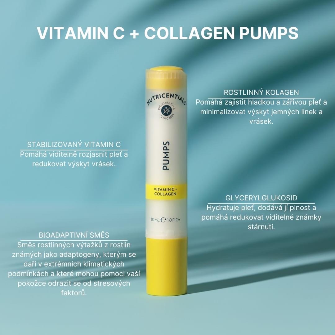 AKCIA NuSkin Nutricentials Pumps Vitamin C+Collagen -40%