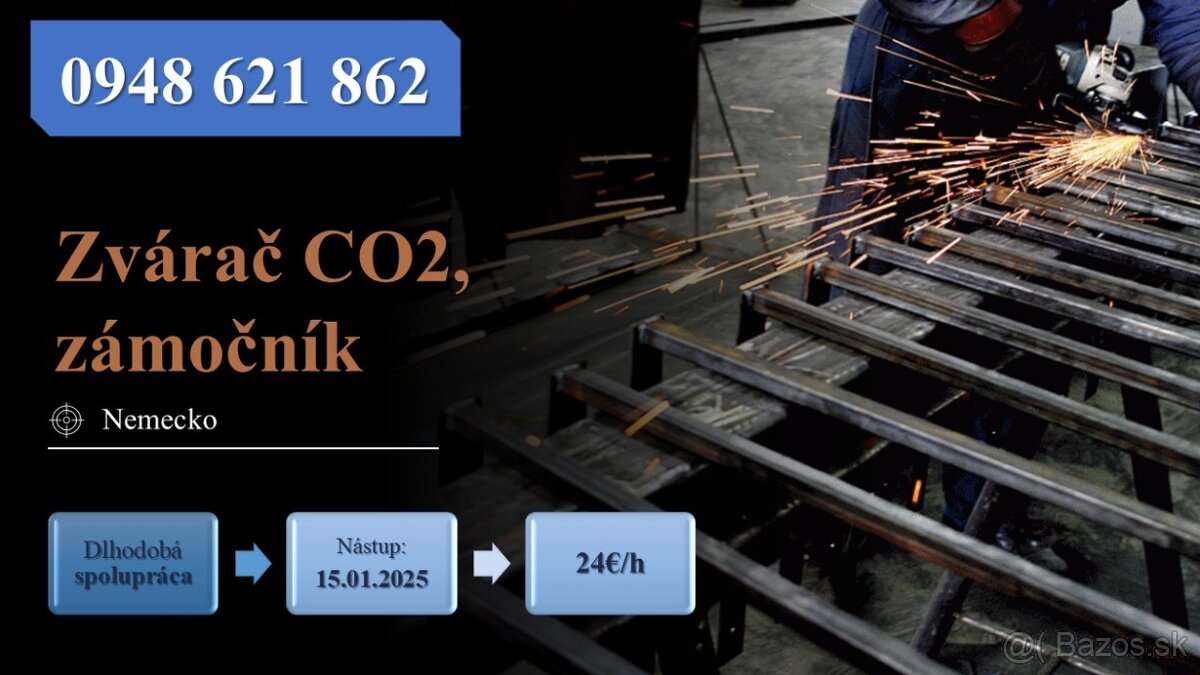 Zvárač CO2, zámočník - Heinsberg (Nemecko)