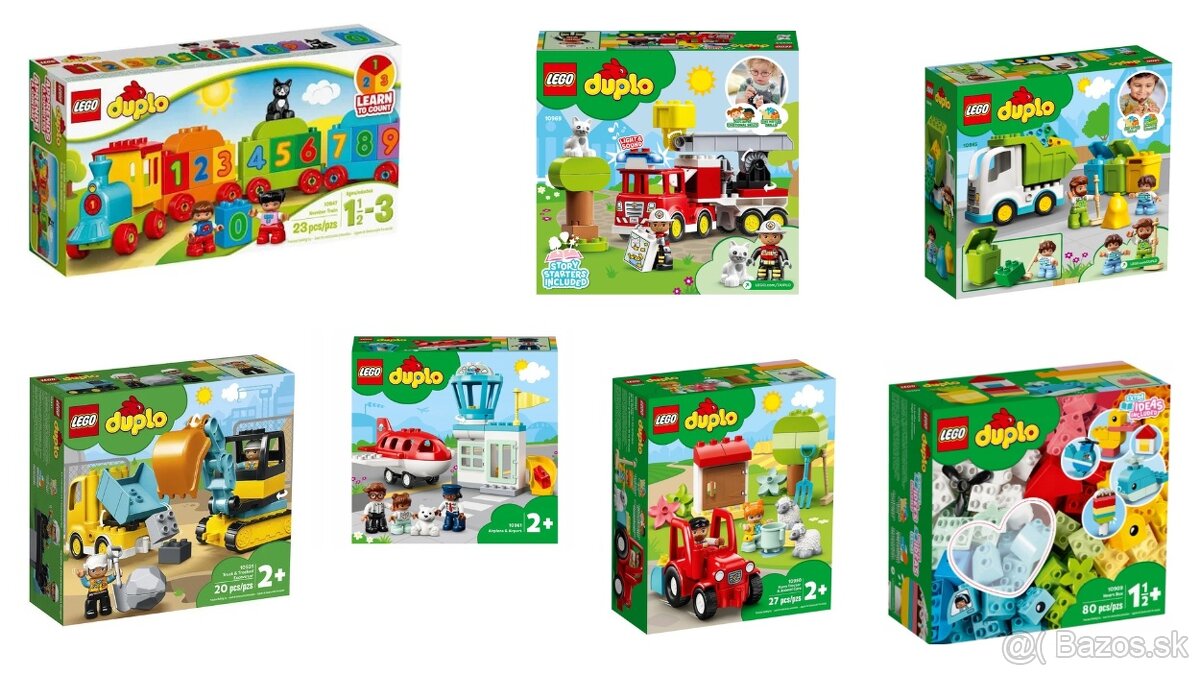 LEGO DUPLO 7 balení + box