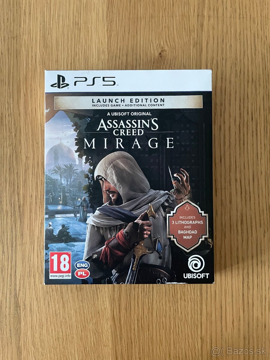 PS5 Assasin's Creed Mirage Launch Edition